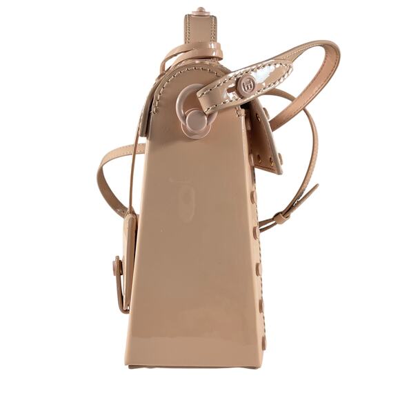 Balmain B-Buzz 'Dynasty' Pink Leather Handbag - Picture 6 of 11